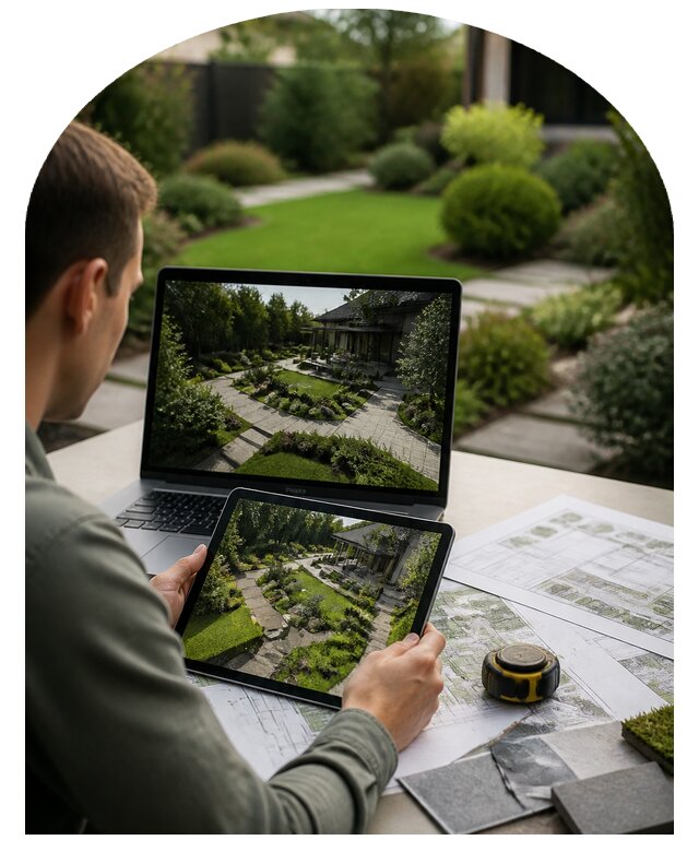 3D визуализация участка в Перми по цене 8462 р. | Метпроект-Прм